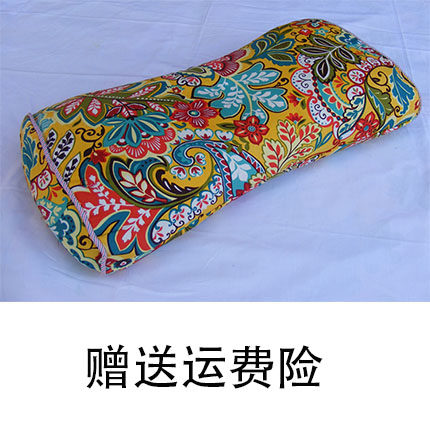 Whole buckwheat shell pillow traditional pure cotton old coarse cloth bone pillow waist pillow health care cervical vertebra pillow adult student hard