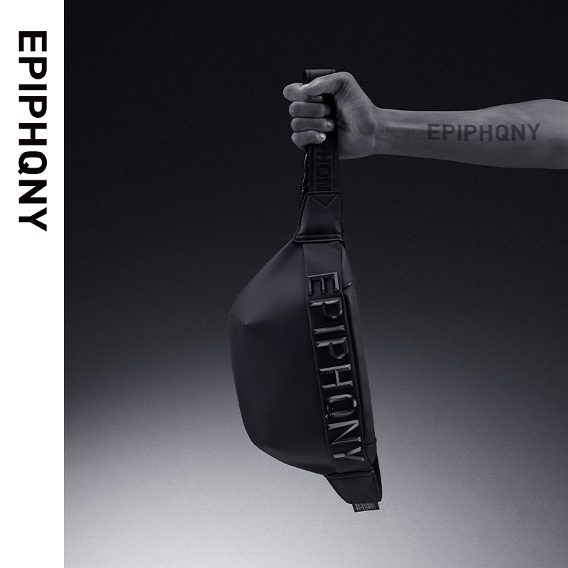Epiphqny Crossbody Bag Men's Waist Bag Birthday Gift Trendy Brand Bag Chest Bag Women's Backpack Sports Dumpling Bag
