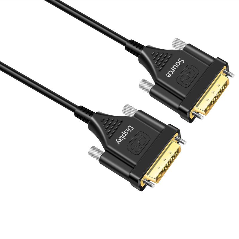 Manufacturer Sells Fiber Optic Dvi Cable 24+1 for Engineering Matrix Splicing Screens and Led Display Screens, High-Definition Cable Connection