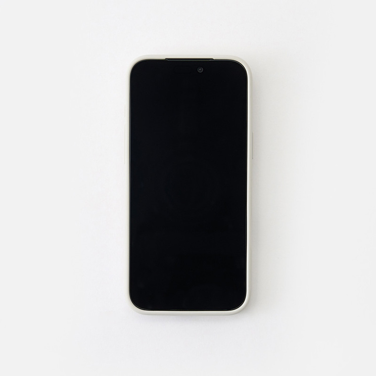 MUJI Minimalist Branding iPhone Case