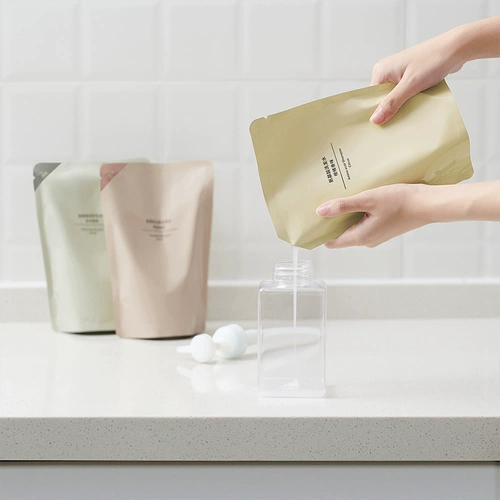 Muji, плавный освежающий шампунь на основе аминокислот, сменный мягкий лосьон для волос