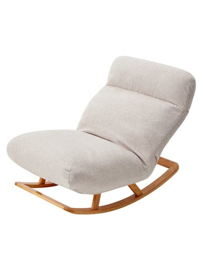 MUJI Polstersofa mit hoher Rückenlehne, Schaukelstuhl, Schaukelstuhl, Wohnzimmer-Liegestuhl