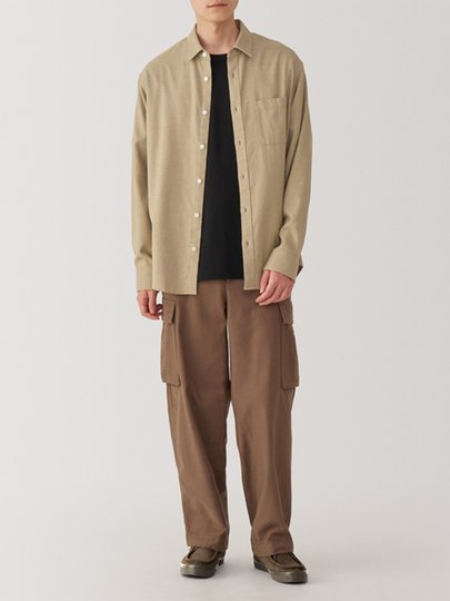 MUJI zapatos de canguro de cuero levantados sin fatiga para hombres zapatos de hombre zapatos casuales