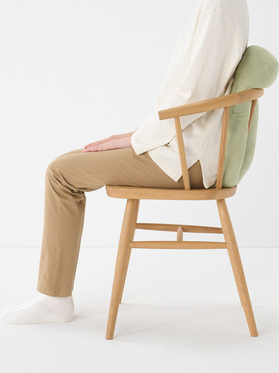 Muji Can Be Used as a Lumbar Support Cushion, Soft Pillow, Lumbar Support Pillow, Back Support Pillow for the Office