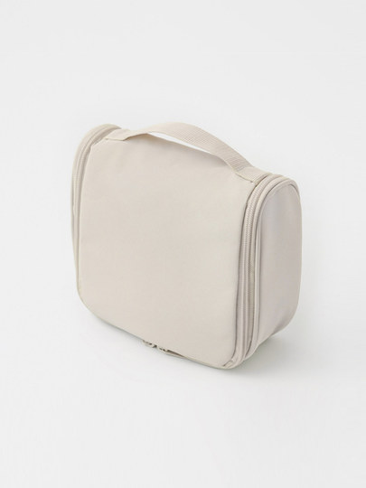 Muji Polyester Fiber Hanging Toiletry Box Cosmetic Bag Travel Portable Toiletry Bag
