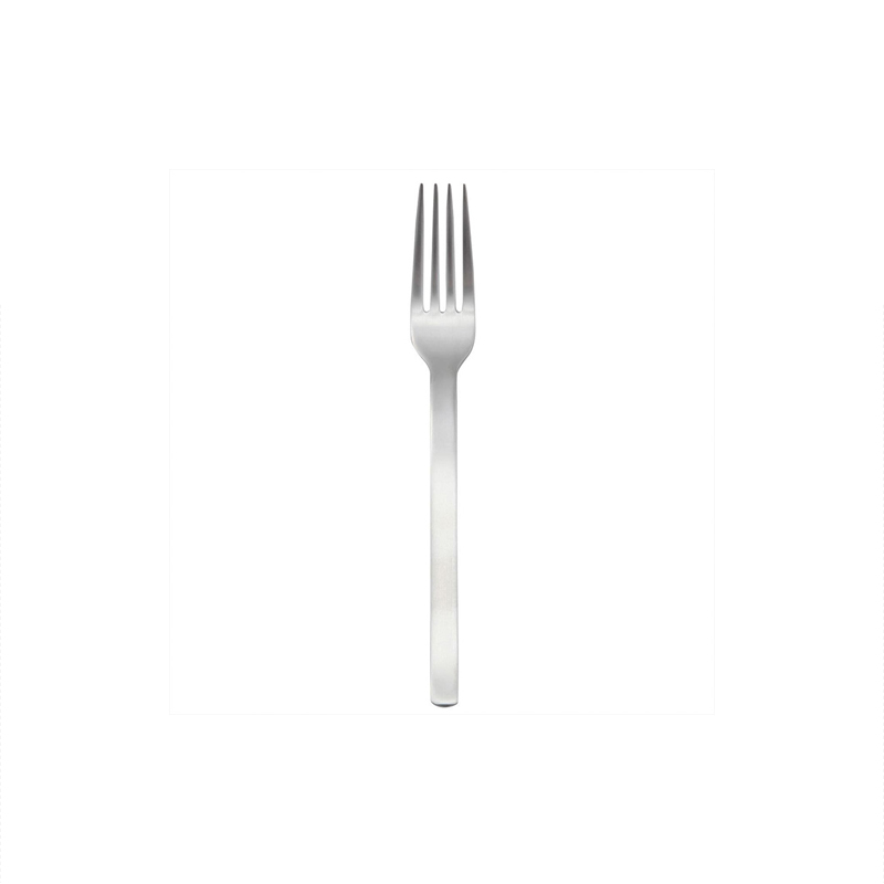 No print good products MUJI Stainless Steel Dining Fork Fork Cutlery Steak Fork Fruit Fork-Taobao