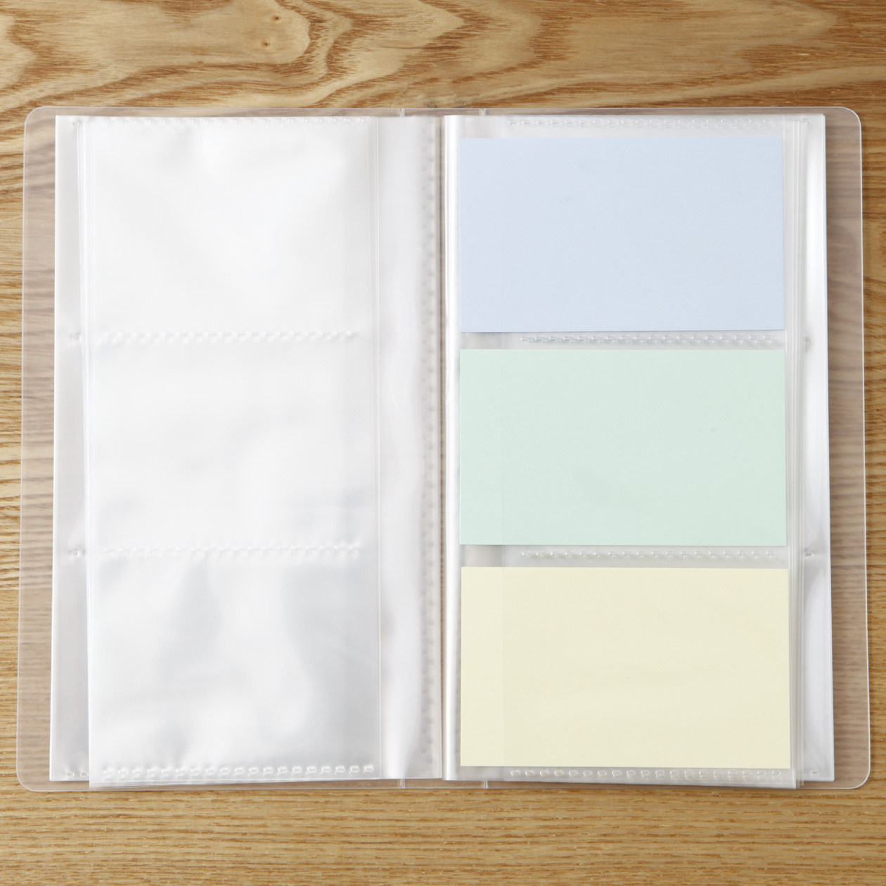 No-print good products MUJI polypropylene name sheet box