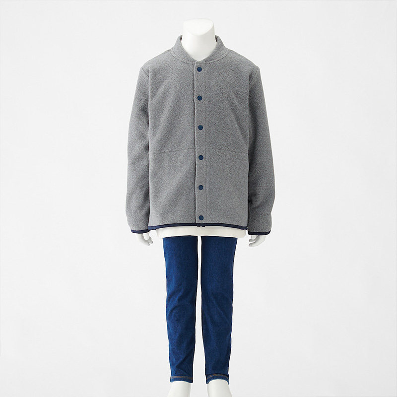 Unstamped Good Pink MUJI Big Boy Grabbed Fleece Jacket shorty jacket-Taobao