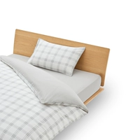 Серая маленькая проверенная матрас