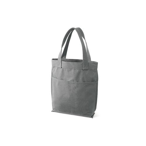 MUJI Холщовая большая сумка MUJI, простая холщовая сумка средней вместимости, пригородная большая сумка из хлопкового полотна