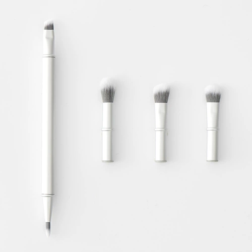 Сменная кисть для губ с двойной головкой MUJI, 46 мм, кисть для губ, инструмент для макияжа, сменная насадка для кисти OG59CC1S