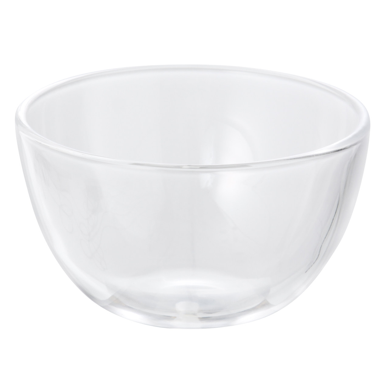 No Inprint Good Pink MUJI glass Bean Bowl