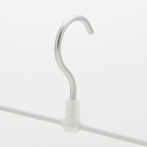 Муджи алюминиевые брюки/юбки с юбкой с зажимами с одеждой и полками покрытия