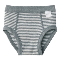 MUJI baby ribbed front seal tights childrens underwear