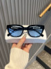 Trendy and Stylish Light Blue Sunglasses for Women, High-End Fashion Polarized Sunglasses for Men, Light-Colored Glasses for Driving