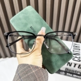 Ретро половина бокал бровей мужчина и ученицы -ученики. Глаза миопии могут предотвратить Blu -Ray Flat Light Mirror Модный и красивый