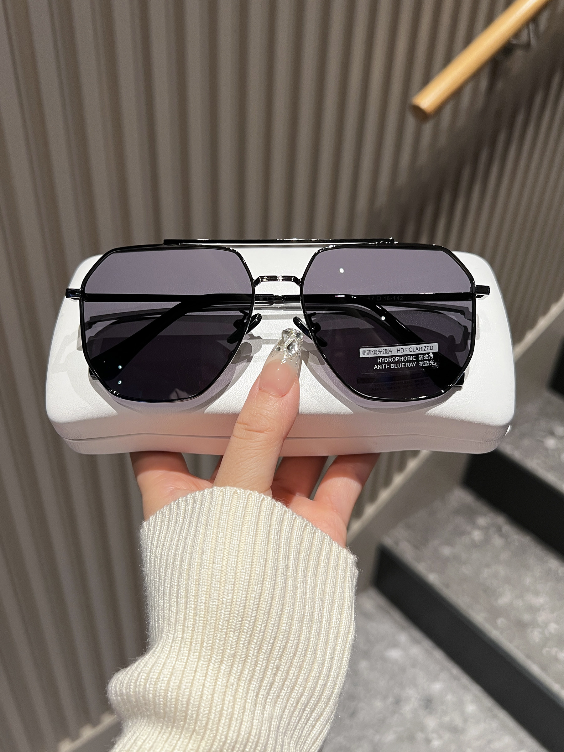 Day and Night Dual-Use Polarized Sunglasses for Men, Trendy Driving Glasses, Color-Changing Sunglasses, Fishing, Anti-Blue Light, Anti-Ultraviolet