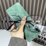 Металлические очки, объектив, в корейском стиле, по фигуре