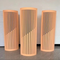 3D strip sound insulation board polyester fiber sound-absorbing board home theater ktv recording studio diffuser acoustic material