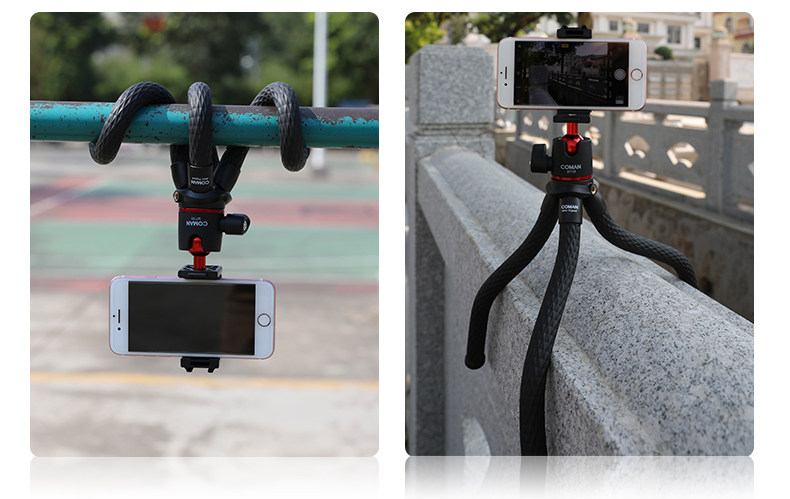 COMAN 科漫 MT35 八爪鱼三脚架 不带云台 天猫优惠券折后￥18包邮（￥28-10）