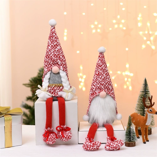 Плюшевый декор, рождественская кукла для пожилых людей, новая коллекция, подарок на день рождения