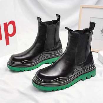2024 new autumn and winter martin boots men's chelsea boots