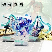 Hatsune Miku anime Leica Cartoon sinh nhật dễ thương món quà sinh viên Đồ trang trí bằng acrylic xung quanh nhân dân tệ