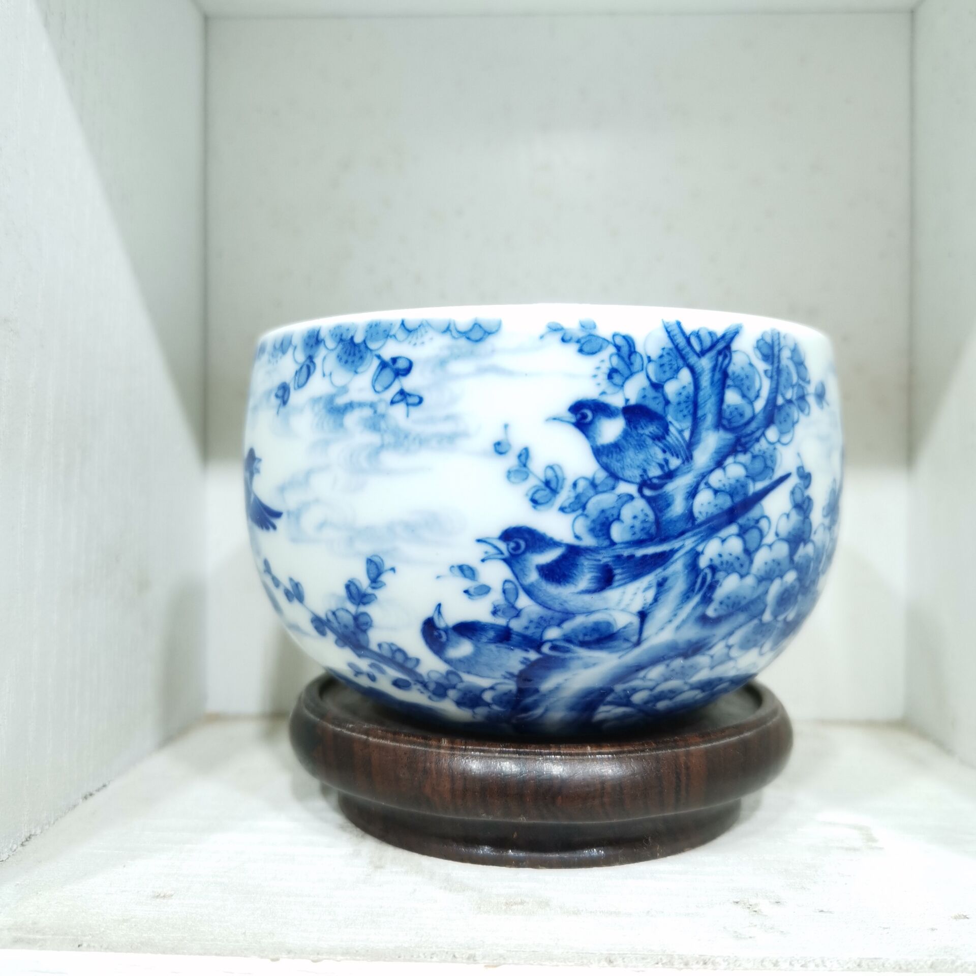Jingdezhen porcelain cup manual hand - made single master CPU high - grade beaming 04 sample tea cup