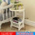 Bàn ghế văn phòng nhỏ bàn cà phê nhỏ bàn tròn nhỏ và ghế gấp phòng ngủ đa chức năng đơn giản tròn bảo vệ môi trường cửa hàng quần áo - Bàn trà bàn sofa mặt đá Bàn trà