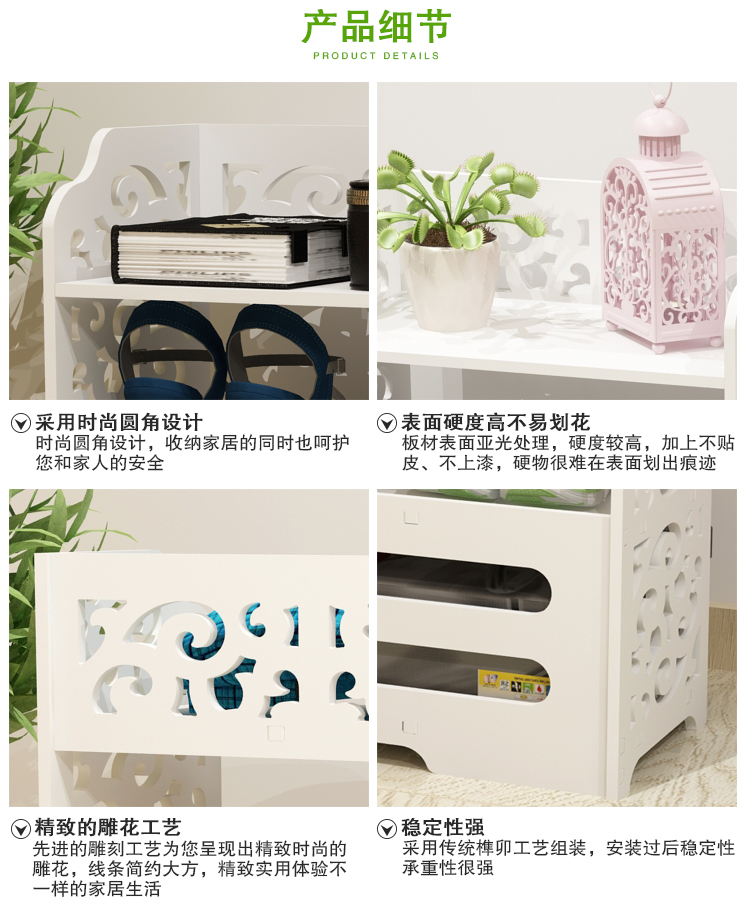 Giá để giày nhiều lớp lắp ráp đơn giản và tiết kiệm - Kệ kệ giày gỗ 5 tầng