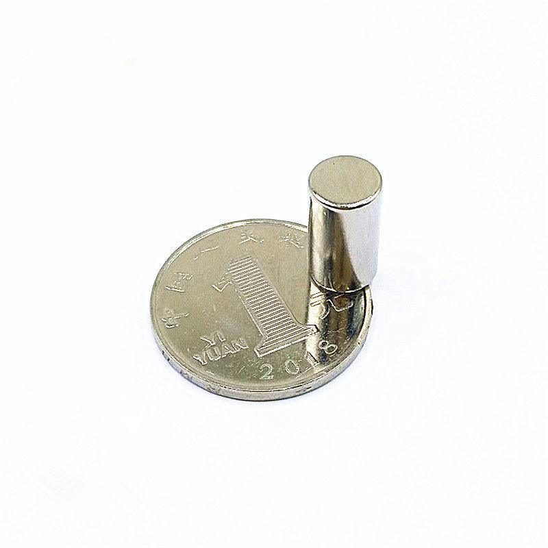 Magnet sheet powerful magnet round permanent magnet ultra-thin neodymium iron boron magnet rare-earth magnet cylindrical strong magnetic 8 mm