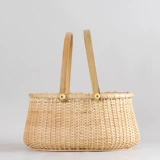 Плетеная ручка ручной работы, корзина, система хранения, декор