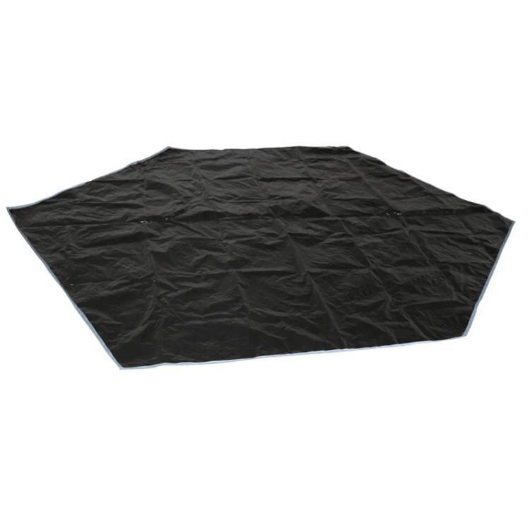 Protective mats for hexagonal tents
