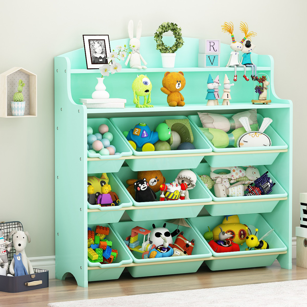 Идеи хранения детских игрушек в ванной