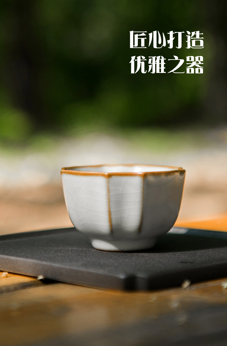 Hongying jingdezhen your up ceramic kunfu tea light masters cup your porcelain craft porcelain cups sample tea cup single CPU