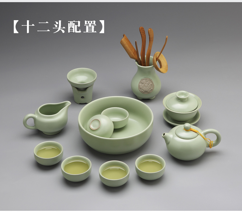 Jingdezhen your up porcelain tea sets contracted kung fu tea set home sitting room tea cup teapot small cups