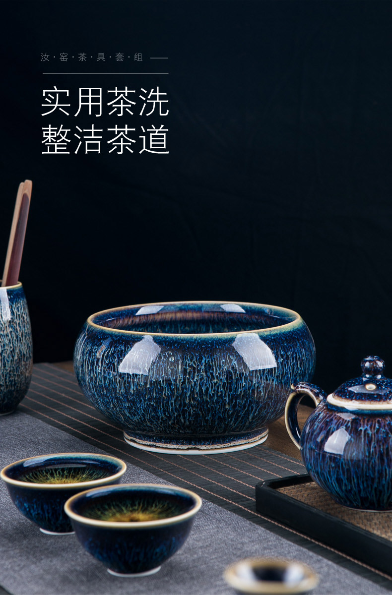 Up built red glaze, tea sets suit home sitting room jingdezhen ceramic cups to build kilns kunfu tea light
