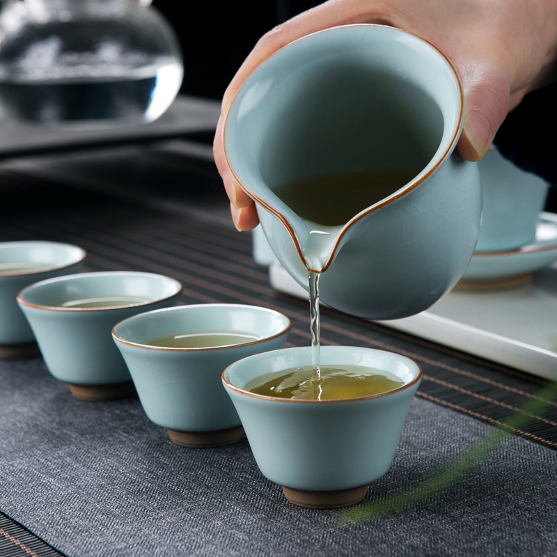 Ice to crack your up ceramic fair keller kung fu tea set your porcelain slicing can raise jingdezhen thickening sea points of tea and a cup of tea