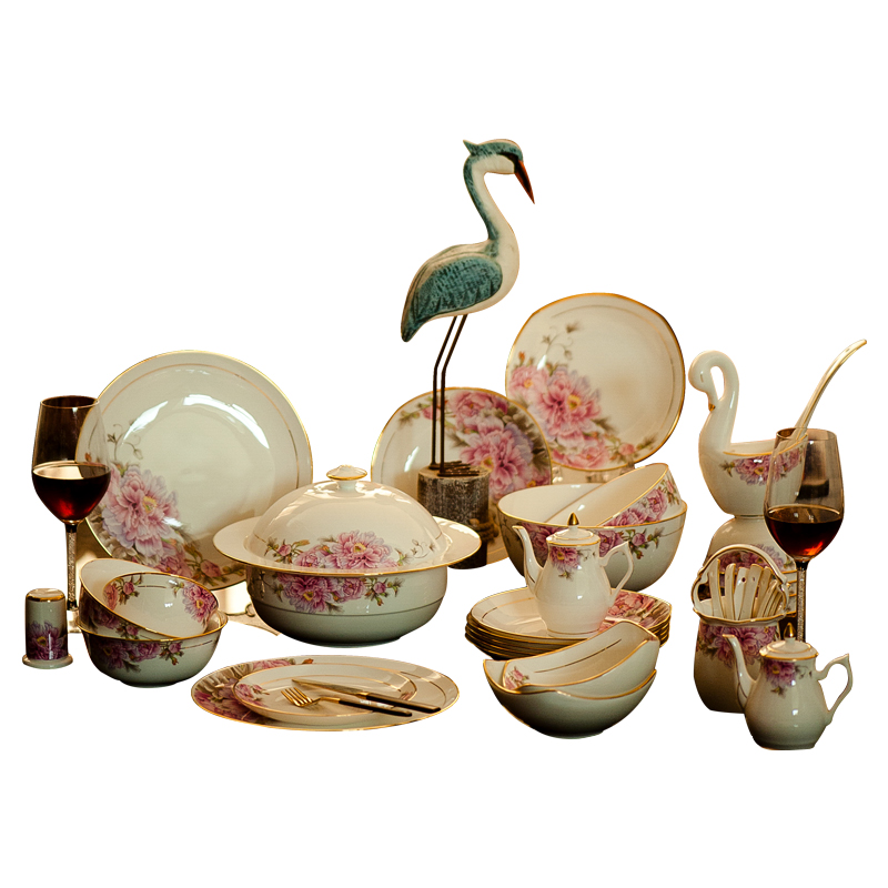 Home dishes suit dishes suit China jingdezhen ceramic ipads China tableware 88 constant