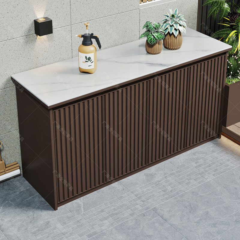 Outdoor All-Aluminum Storage Cabinet, Outdoor Waterproof and Sun-Proof Balcony Storage Cabinet, Courtyard Garden Console Cabinet, Utility Cabinet Outdoor All-Aluminum Storage Cabinet, Outdoor Waterproof and Sun-Proof Balcony Storage Cabinet, Courtyard Garden Console Cabinet, Utility Cabinet