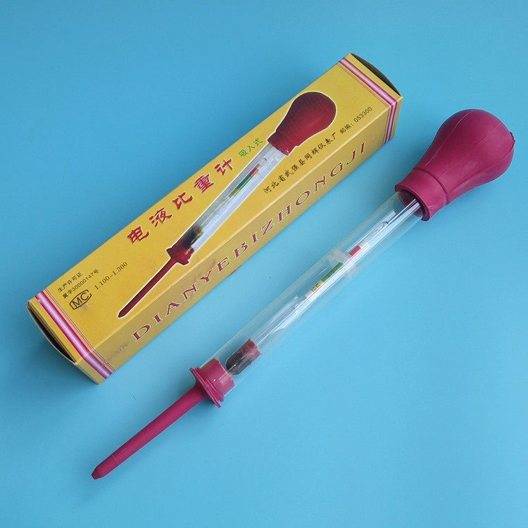Automotive battery battery electrolyte hydrometer electrolyte hydrometer suction hydrometer inhalation hydrometer 1.1-1.3