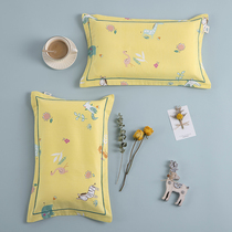 Xinjiang long-staple cotton abrasive Childrens pillowcase 30 × 50 latex pillowcase 40x60 small cotton autumn and winter pillowcase