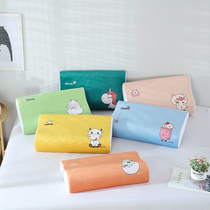 A pair of latex pillowcase memory pillow head cover adult 60x40 autumn and winter Children students 50x30 single pillow case