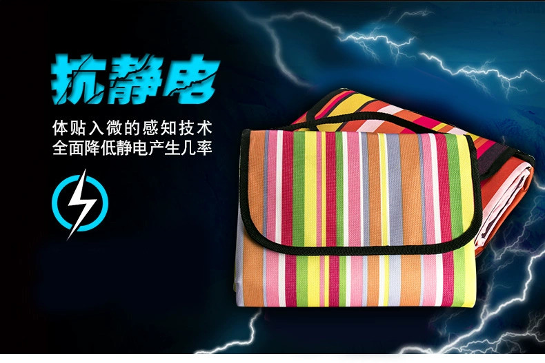 Picnic mat chống ẩm pad di động hoang dã thảm dã ngoại bãi biển cắm trại lều cỏ trẻ em đơn đôi - Thảm chống ẩm / Mat / Gối thảm xốp trải sàn cho bé