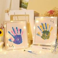 Пару одной пары (10 -килограммовый светло -синий+10 -дюймовый основной цвет)+подарочный пакет × 2 бесплатно 8 -корлорная масляная лампа