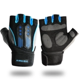 Перчатки для спортзала подходит для мужчин и женщин, гантели, турник, напульсники для тренировок, нескользящий велосипед, спортивное снаряжение, без пальцев