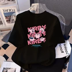 Girls Black Short-Sleeved T-Shirt Summer Pure Cotton 2025 New Little Girl Princess Half-Sleeved Top Kidsren's T-Shirt