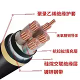 Jiangnan Cable YJV22 Национальная медная медная медная медь 10-95 квадратных метров