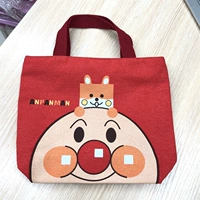 Mới cô gái xinh đẹp bánh mì Superman loạt phim hoạt hình vải công suất lớn màu xanh lá cây mua sắm hộp ăn trưa túi xách tay túi xách - Hộp cơm điện sưởi ấm hộp cơm điện 2 tầng mocato m601
