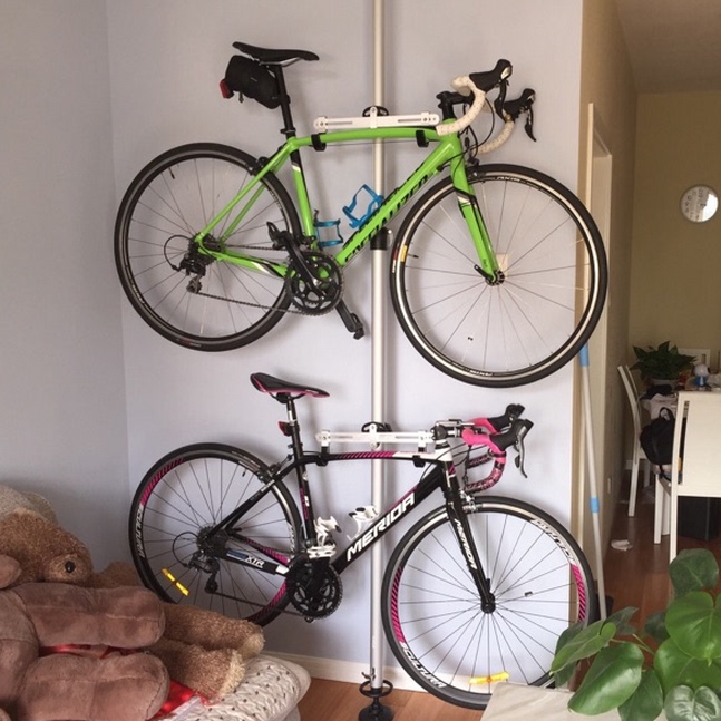 Aiqiyi Bicycle Ceiling Mount Wall Rack Balance Bike Display Hook Road Bike Vertical Parking Rack